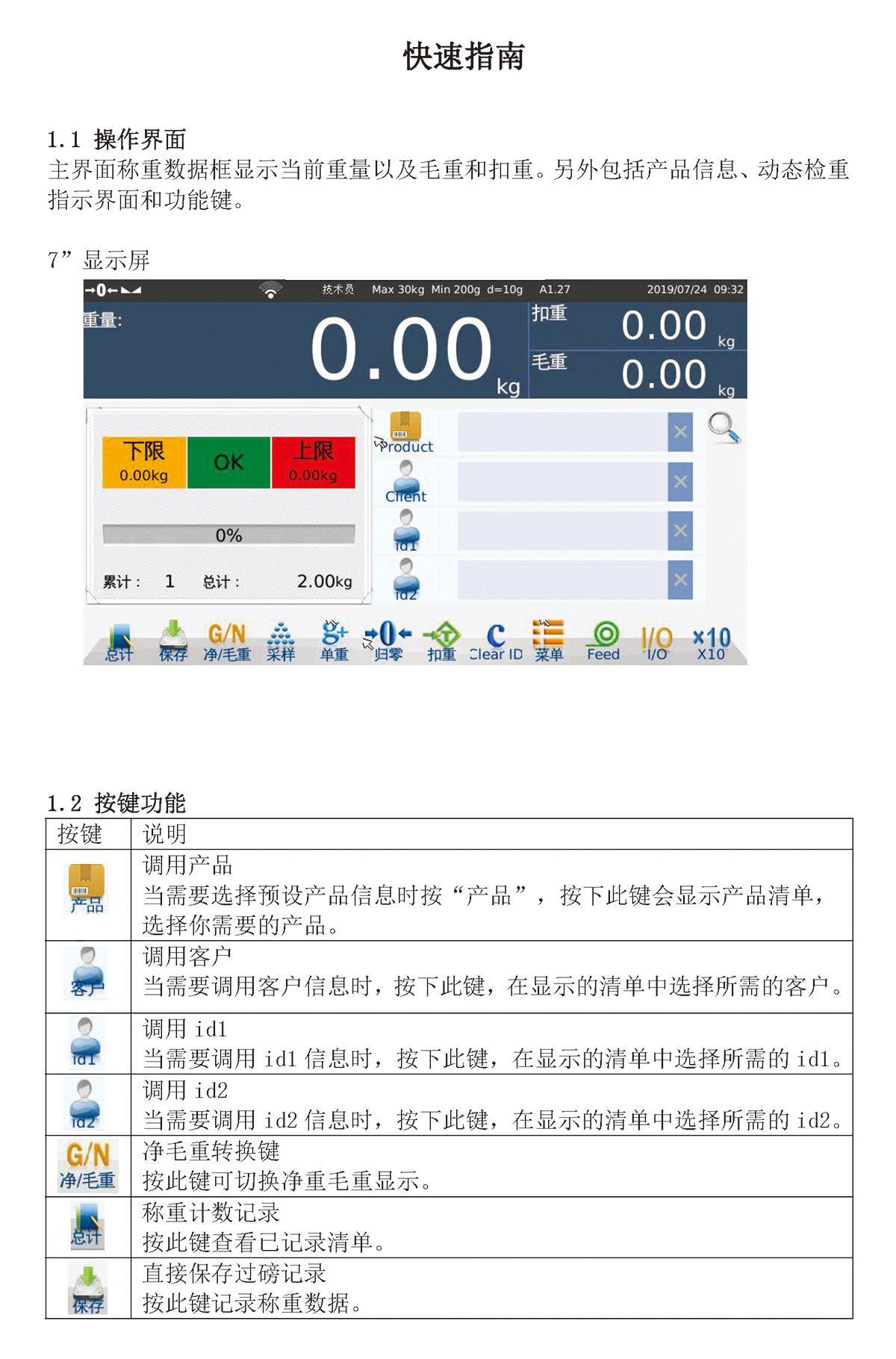 T7-40智能秤重仪表