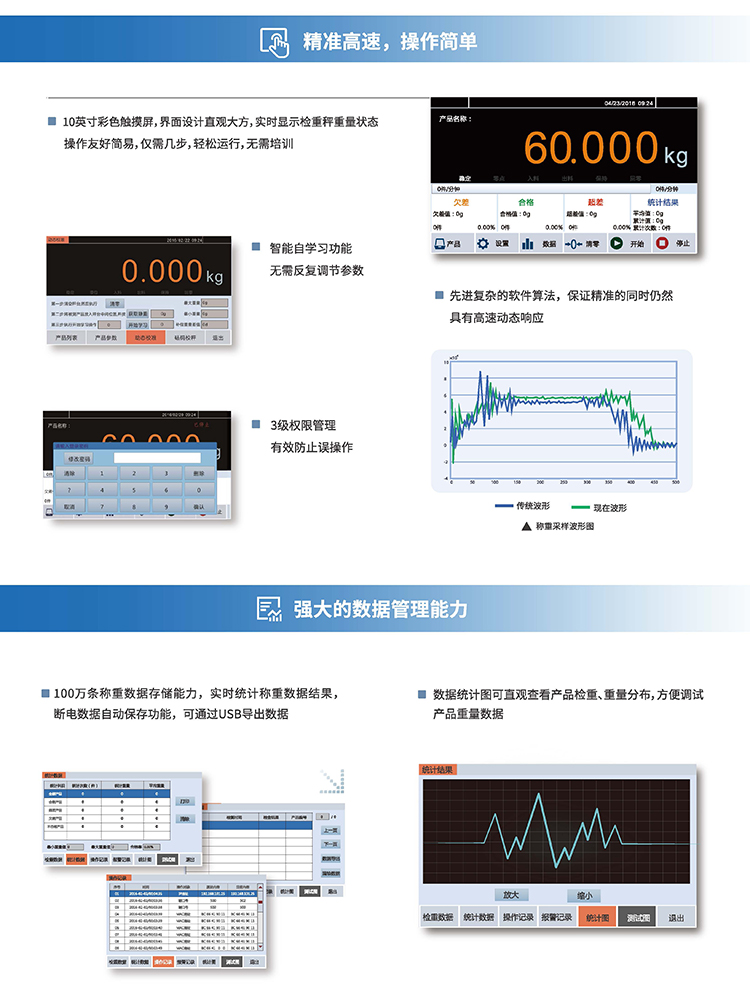 CW-100G在线检重秤